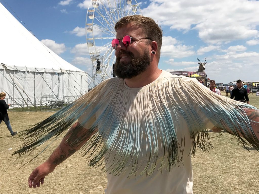 Claus Fleissner Male Plus Size Festival Look Outfit Southside Coachella ASOS PLUS